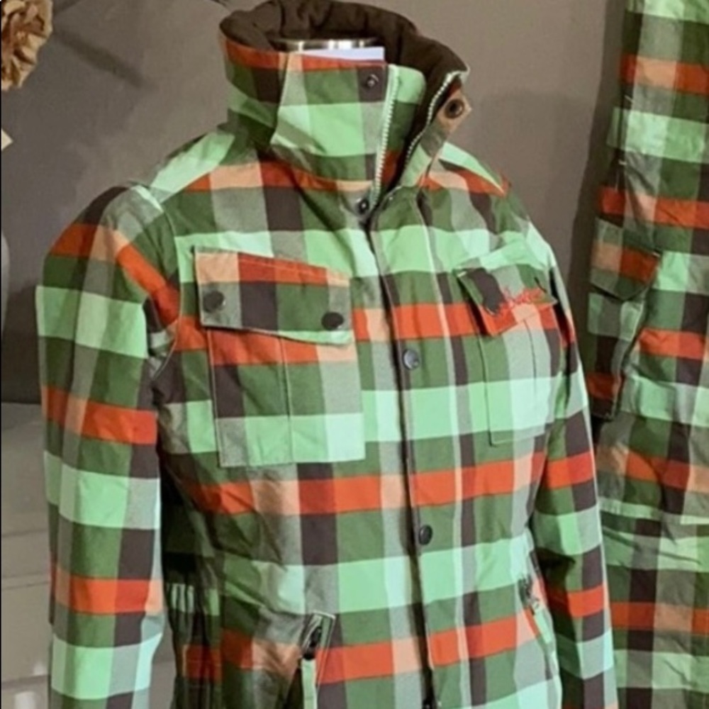 Burton Women Checkered Snowboard Jacket